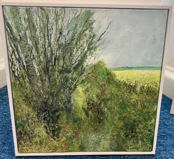 - Acrylic on Canvas, Painting by Paul Adams, measuring 50 x 50 cm (H x W) framed at 53 x 53 cm £750